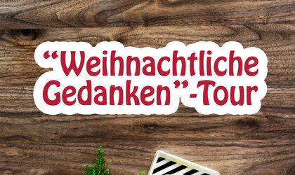 "Weihnachtliche Gedanken"-Tour - Kakao mit Marshmallow-Schneemann und weihnachtliche Plätzchen